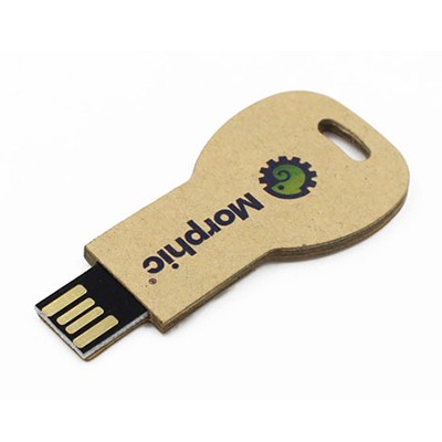 Eco Key Shaped 01 USB Flash Drive - 8GB 01
