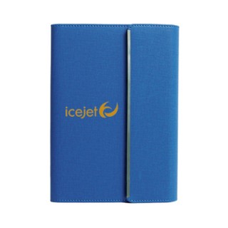 Trifold Metal Executive PU Organizer 07