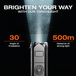 Super LED Torchlight - Adjustable Focus 09