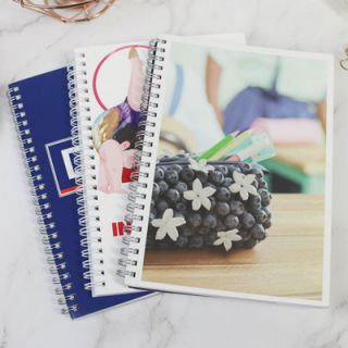 Custom Wire-O Artcard Notebook - A5 Size