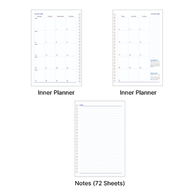 Quality PVC Gold Corner Executive Log Book 08