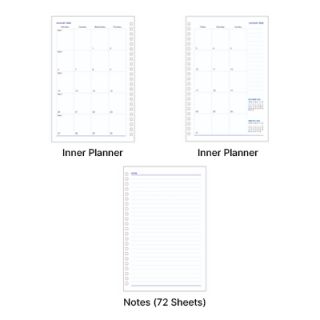 Quality PVC Gold Corner Executive Log Book 07