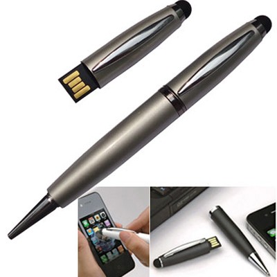 GENEVA USB Flash Drive Ball Pen with Stylus - 8GB 06