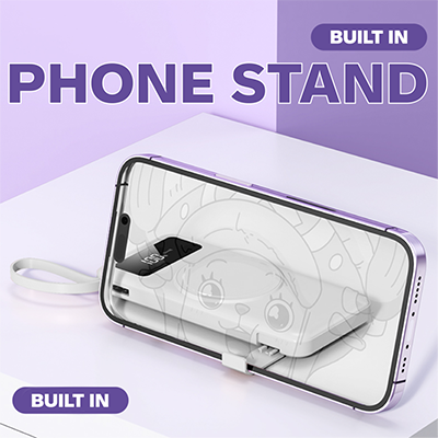 4-in-1 Detachable Fast Charging Powerbank with Wireless Charging - 10000mAh 08