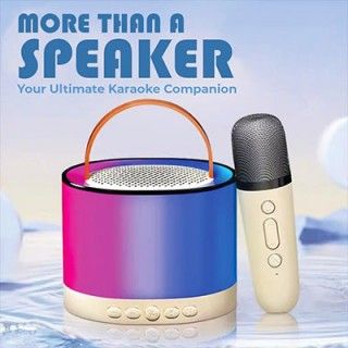 Portable Karaoke Bluetooth Speaker with Microphone 10