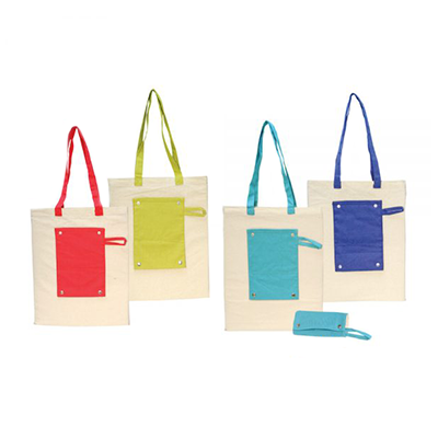 Fashion Foldable Canvas Bag - 7oz ( 370 x 420 ) 01