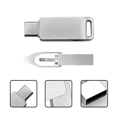 Curve Twist USB 3.0 OTG Type-C Flash Drive - 8GB 06