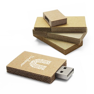 Eco Rectangle USB Flash Drive - 8GB 01