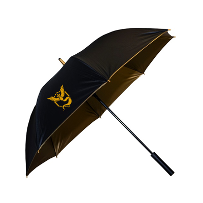 27" Gold Inner Golf Umbrella with Pouch 01
