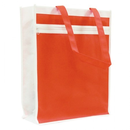 Dual Colour Non-Woven with Zippered (330x385x100) 06