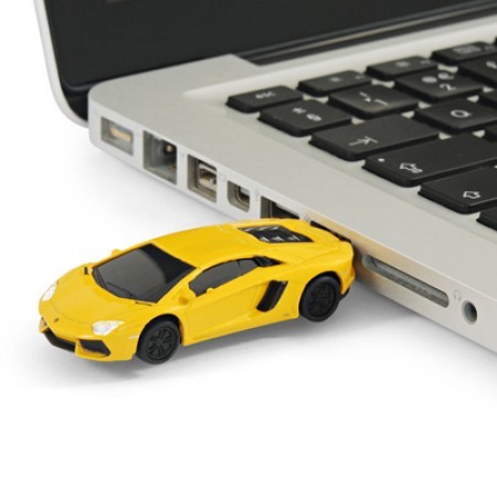 Lambor-Car Shaped USB Flash Drive - 8GB 08