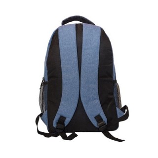 Nylon Curl Zipper Backpack 05