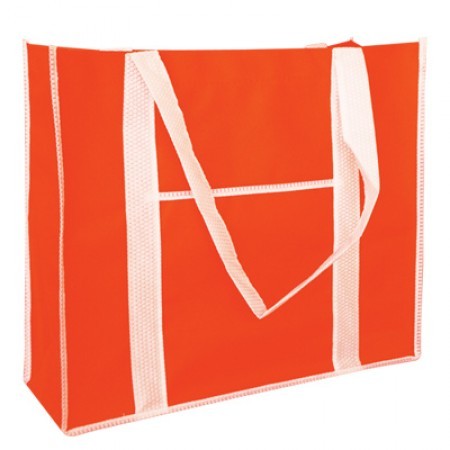Tone Non-Woven Tote Bag with Pocket - 100gsm (375x330x125) 06