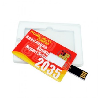 Flip Card Shape USB Flash Drive - 4GB 04