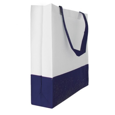 2 Tone with Velcro Non-Woven Bag - 100gsm (350x375x100) 11
