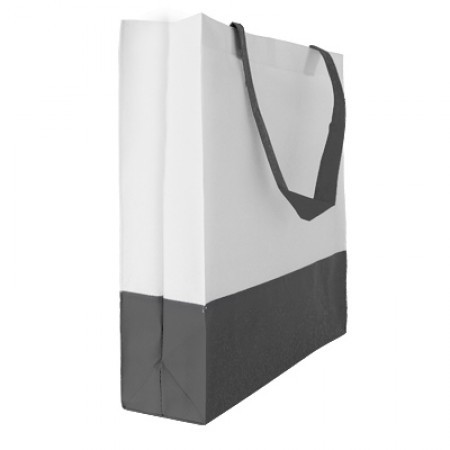 2 Tone with Velcro Non-Woven Bag - 100gsm (350x375x100) 12