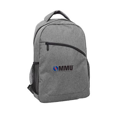 Nylon Curl Zipper Backpack 01