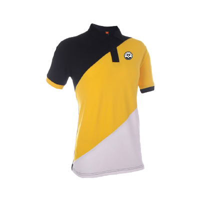 OS CVC Honeycomb Cut & Sew 230gsm Polo Shirt V3 01