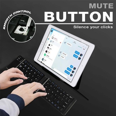 Bluetooth Foldable Keyboard - Pocket Size 05