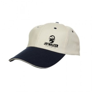 OS Baseball 6 Panel Cotton Brush Cap with Sandwich 06