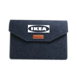 14" Wool Felt iPad Pouch 05