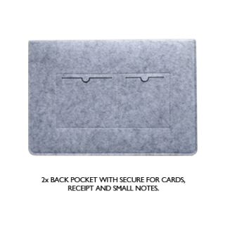 14" Wool Felt iPad Pouch 09