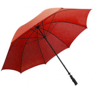 30" Black Metal Shaft Solid Umbrella