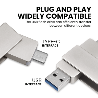 Custom 2-in-1 OTG USB 3.0 Flash Drive 05