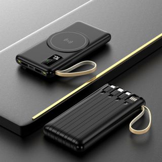 Light Up Wireless Charger Power Bank - 10000mAh 09