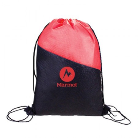 Sporty Non-Woven Drawstring Bag 01
