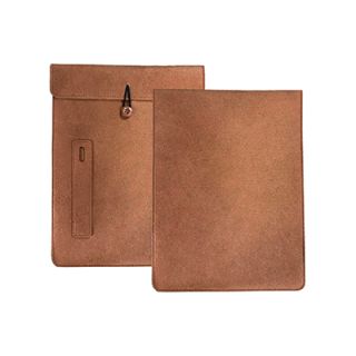 15.4" Felt Tablet Document Sleeve with Pen Holder 06