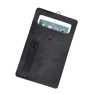 15.4" Felt Tablet Document Sleeve with Pen Holder 03