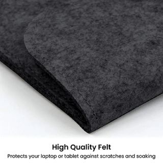 15.4" Felt Tablet Document Sleeve with Pen Holder 04