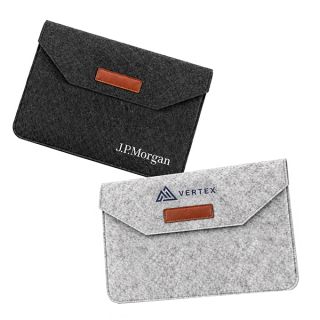 15.4" Wool Felt iPad Pouch