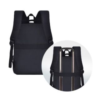 15.6" Travel PU Laptop Backpack with USB Port 03