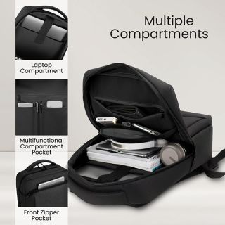 15.6" WOLLY Laptop Backpack with External USB Port 03