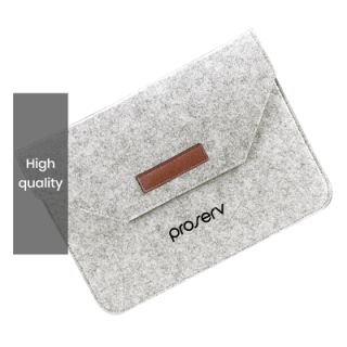15.4" Wool Felt iPad Pouch 04
