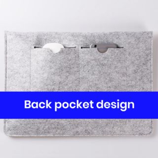 15.4" Wool Felt iPad Pouch 08