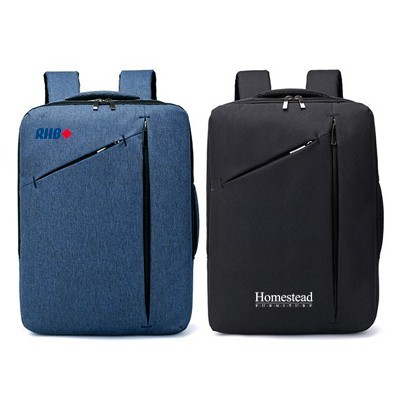 15.6'' Armor Two Way Zipper Laptop Backpack 01