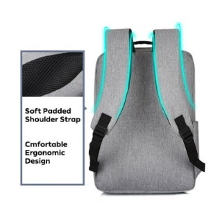15.6" KYLE Laptop Backpack with USB Port 08