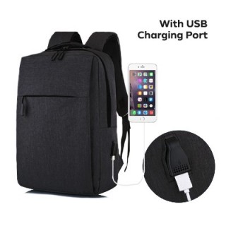 15.6" KYLE Laptop Backpack with USB Port 09
