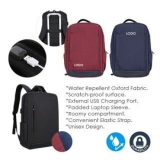 15.6" UNI Water Repellent Laptop Backpack 08