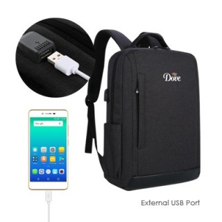 15.6" UNI Water Repellent Laptop Backpack 05