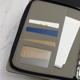 Zipa Ring PU Executive Notebook - A5 Size 05