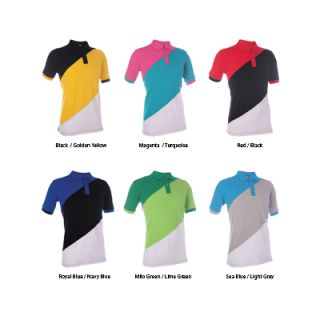 OS CVC Honeycomb Cut & Sew 230gsm Polo Shirt V3