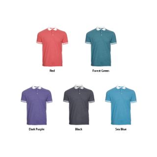 OS Single Jersey TC Tipped Collar & Cuff 175gsm Polo Shirt V2