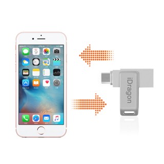 Curve Twist USB 2.0 OTG Type-C Flash Drive - 8GB 05