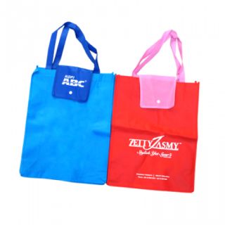 Two Tone Foldable Non-Woven Bag