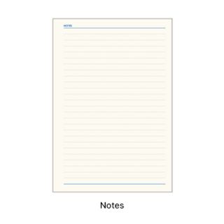 Ruled Thermo PU Notebook - A5 Size 09