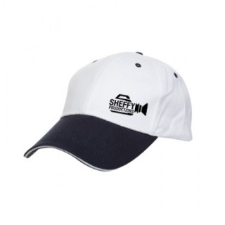 OS Baseball 6 Panel Cotton Brush Cap with Sandwich 02
